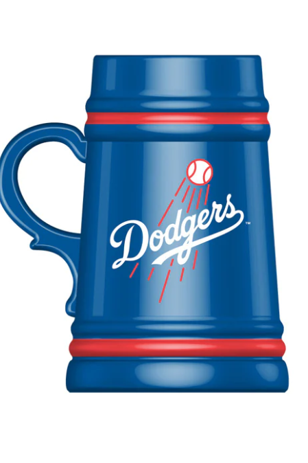 LA Dodgers Ceramic Stein Cup 24oz