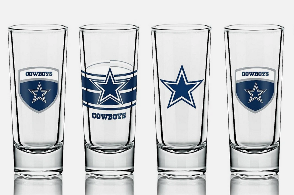 Dallas Cowboys 6-pack Shot Glasses Set