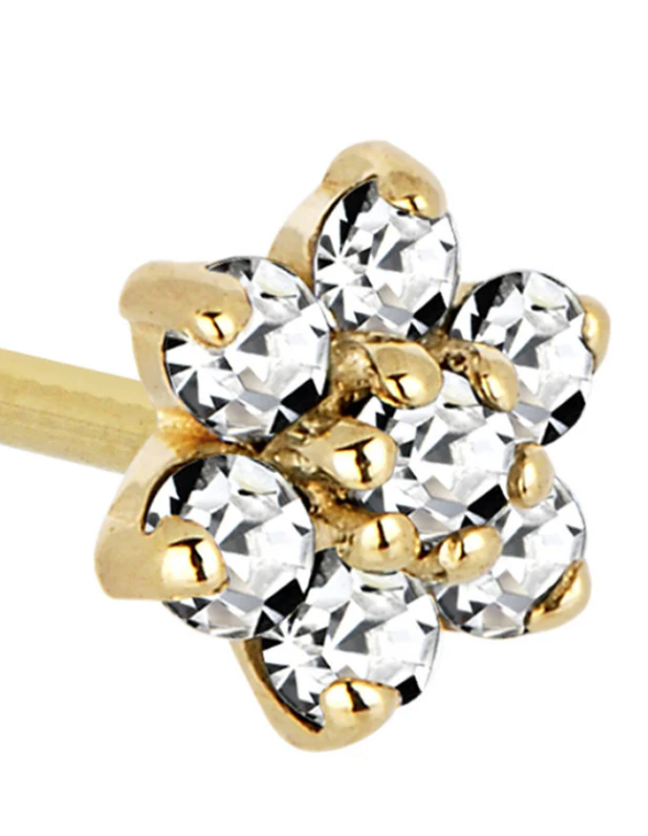 Flower Nose Stud
