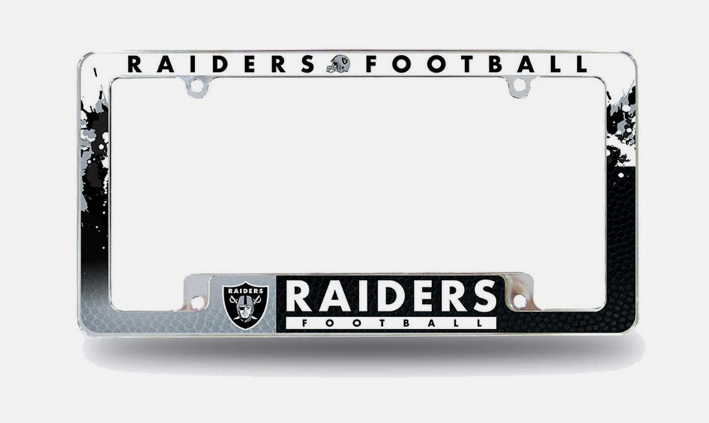 LV Raiders Color Splash License Plate Frame