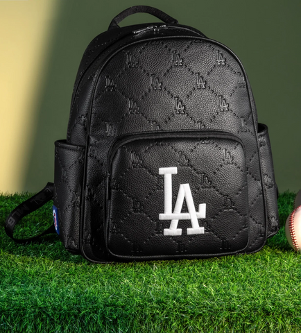 LA Dodgers Leather Backpack