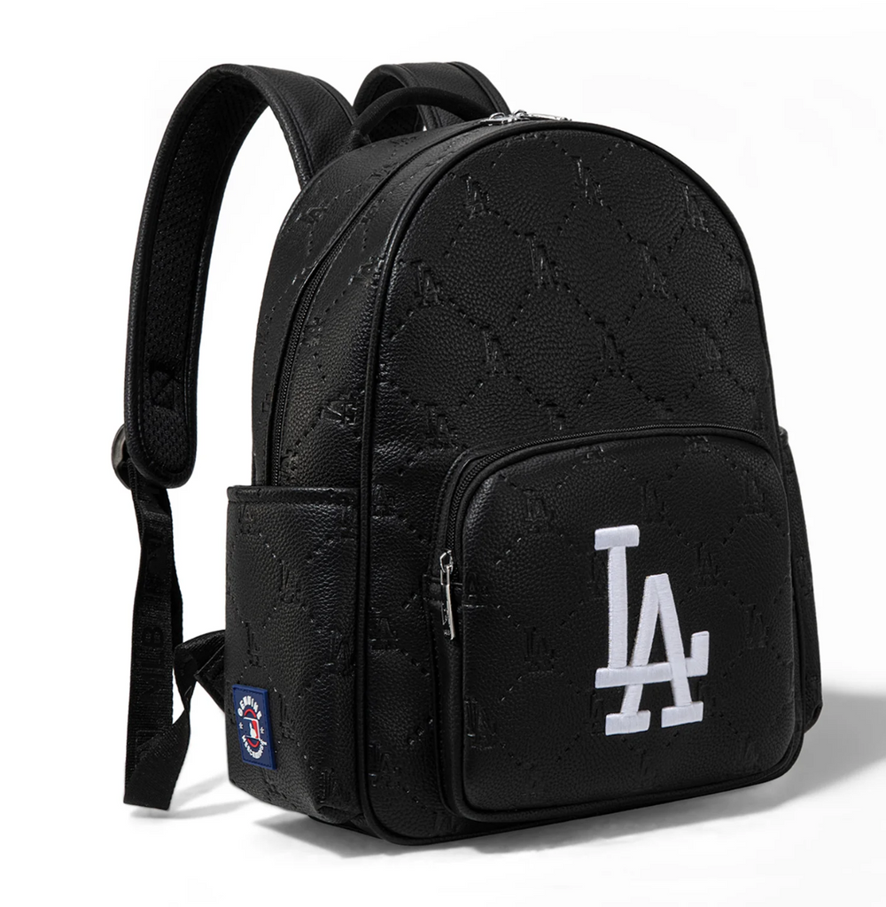 LA Dodgers Leather Backpack