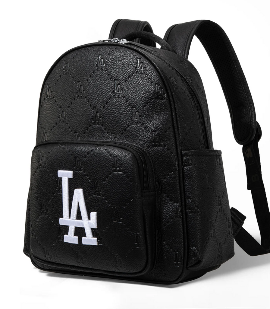 LA Dodgers Leather Backpack
