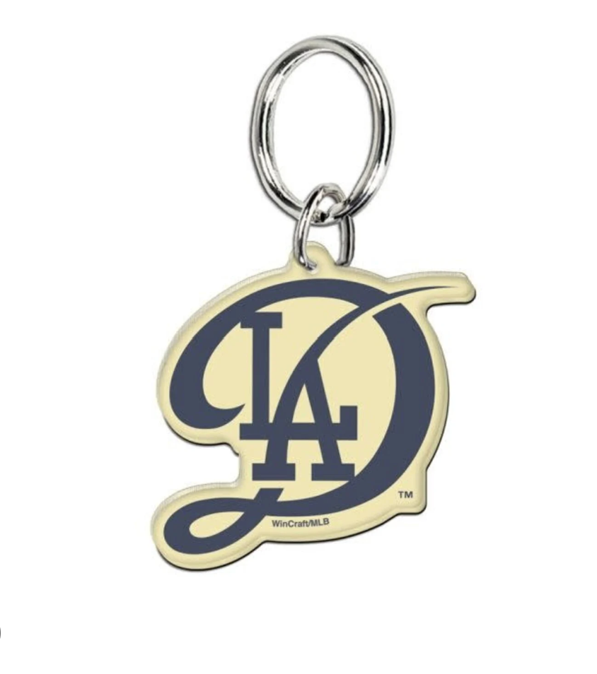 LA Dodgers City Connect Acrylic Keychain