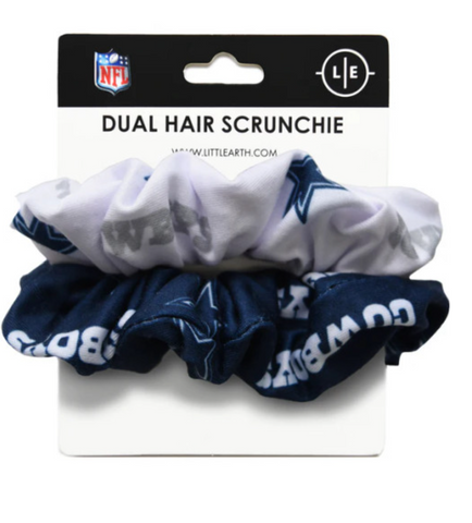 Cowboys Dual Hair Scrunchies