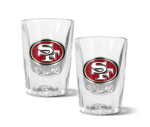 SF 49ers Prism Shot Glass