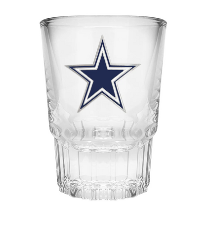 Cowboys Prism Shot Glass