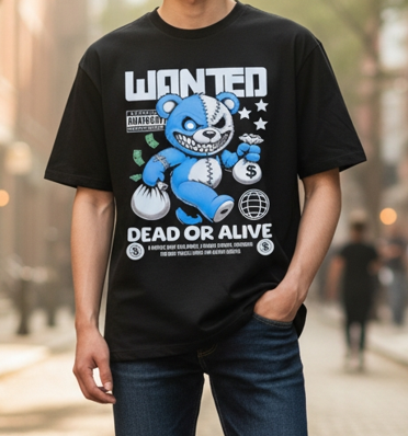 Wanted Bear Graphic Tee
