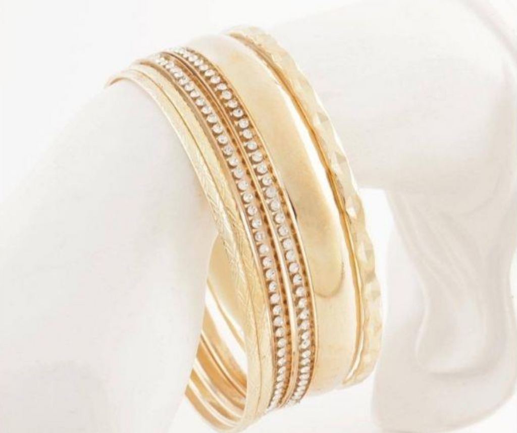 Metal Rhinestone Bangels