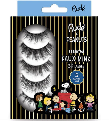 Eyelashes Rude X Peanuts 5 Sets