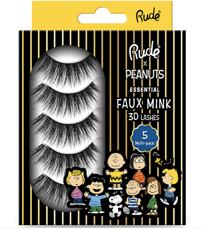 Eyelashes Rude X Peanuts 5 Sets