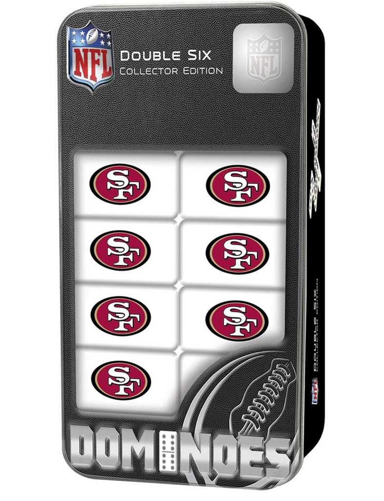 SF 49ers Double Six Dominoes