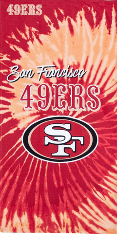 SF 49ers Beach Towel