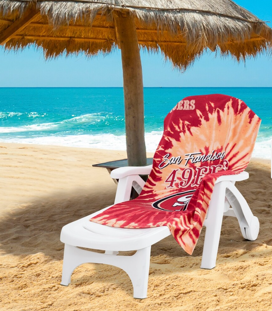 SF 49ers Beach Towel