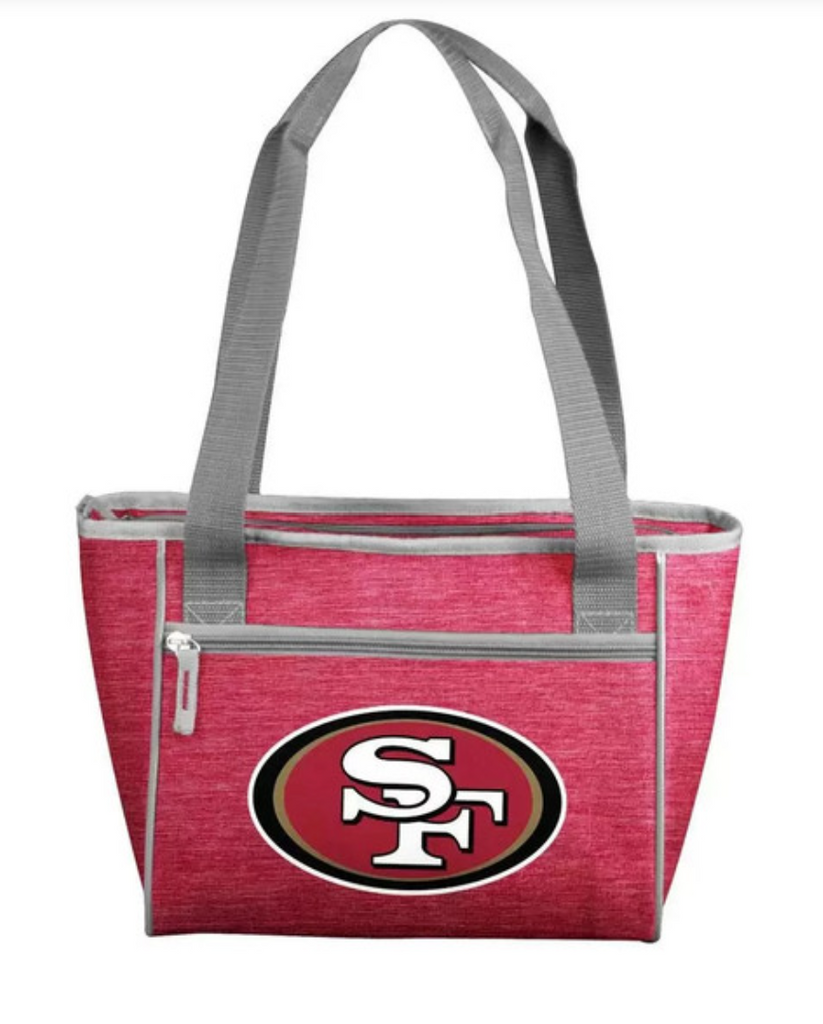 SF 49ers Crosshatch Topanga Cooler Tote Bag