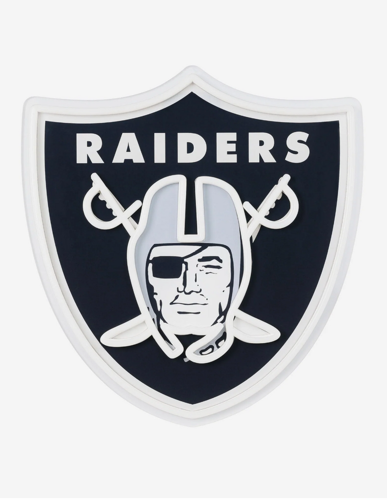 LV Raiders LED Neon Light Up Team Logo Sign