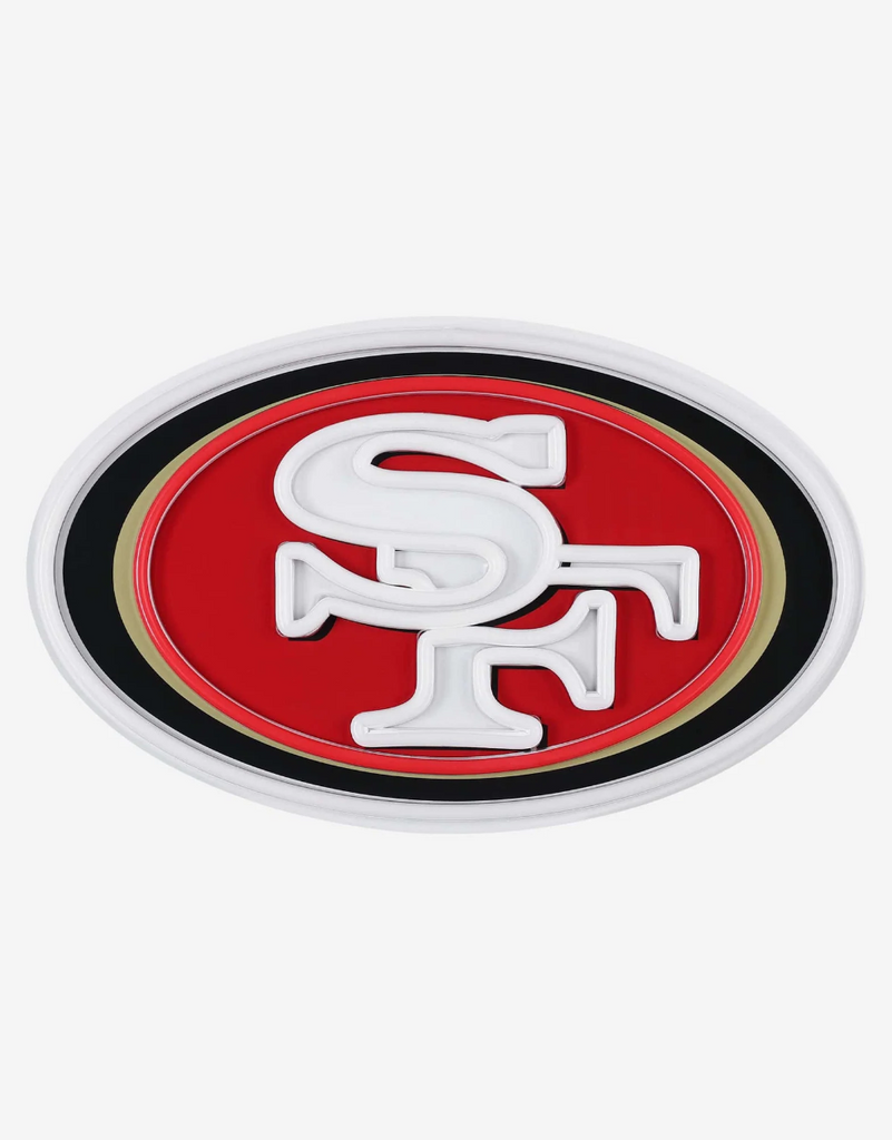SF 49ers LED Neon Light Up Team Logo Sign