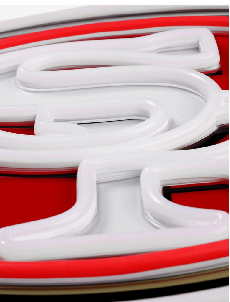 SF 49ers LED Neon Light Up Team Logo Sign