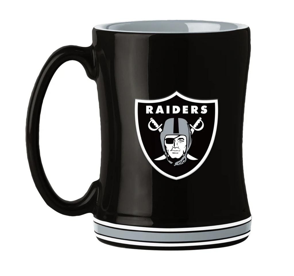 LV Raiders Ceramic Relief Mug