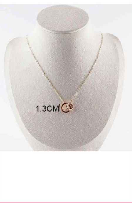 Round Pendant Necklace