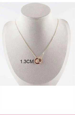 Round Pendant Necklace