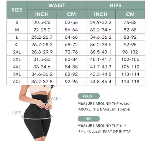 High Waist Butt & Hip Lift Body Shapewear