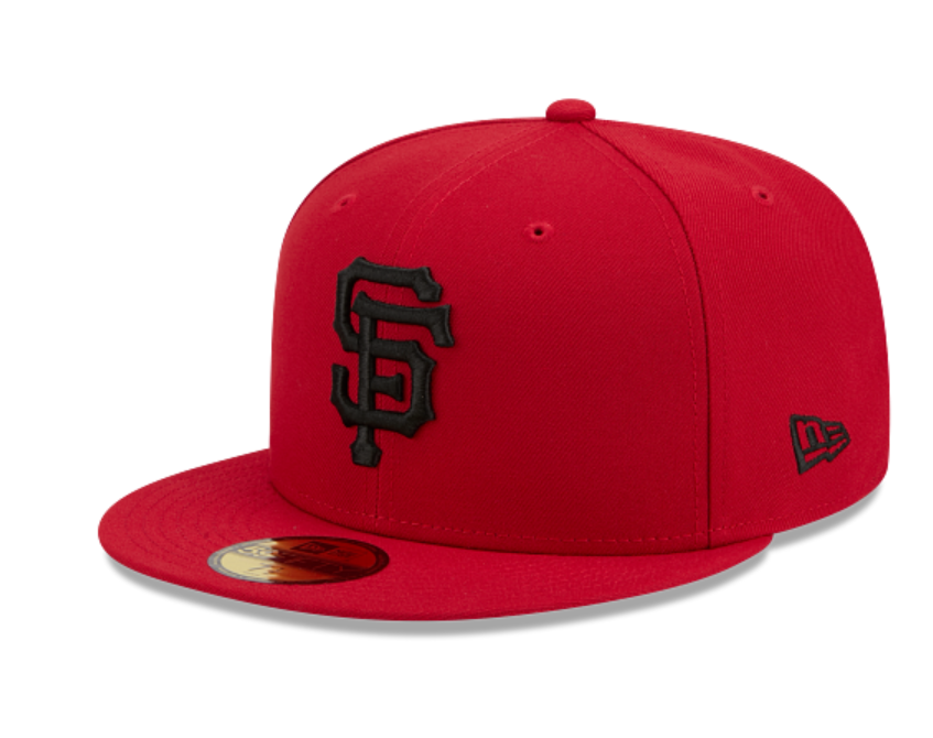 SF Giants Scarlet Black 5950