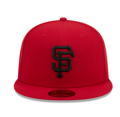 SF Giants Scarlet Black 5950