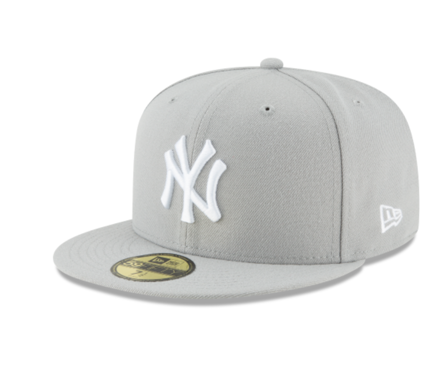 NY Yankees Grey White 5950