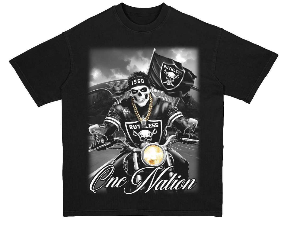 1960 One Nation Ruthless Raiders Tee