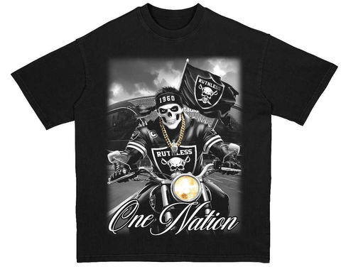 1960 One Nation Ruthless Raiders Tee