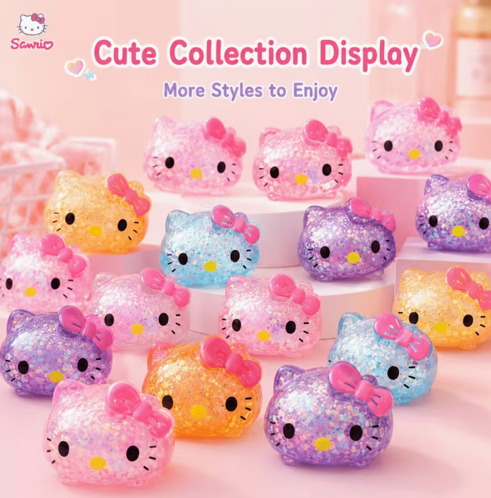 Glitter Hello Kitty Squishy