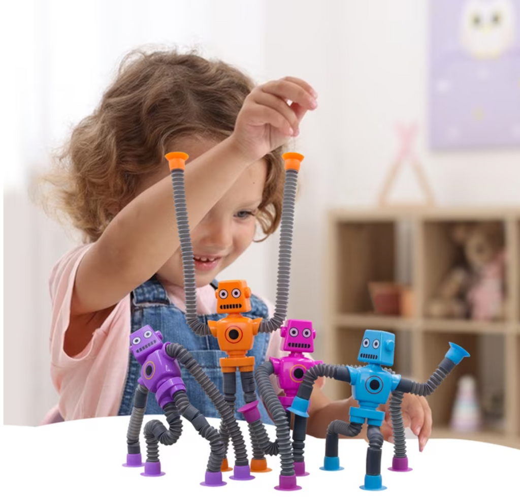 Pop Tube Robot Fidget