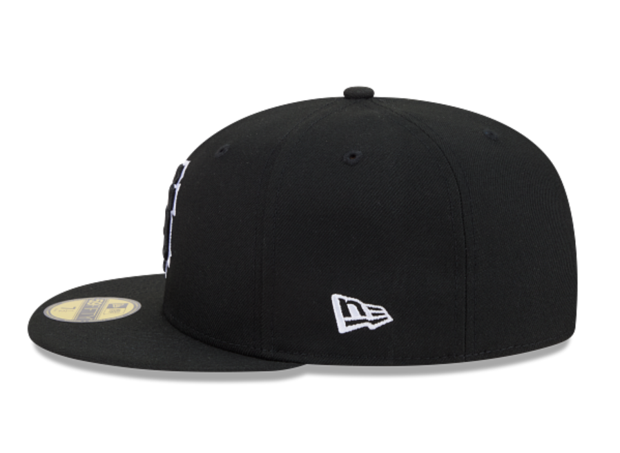 SF Giants Black White Outline 5950