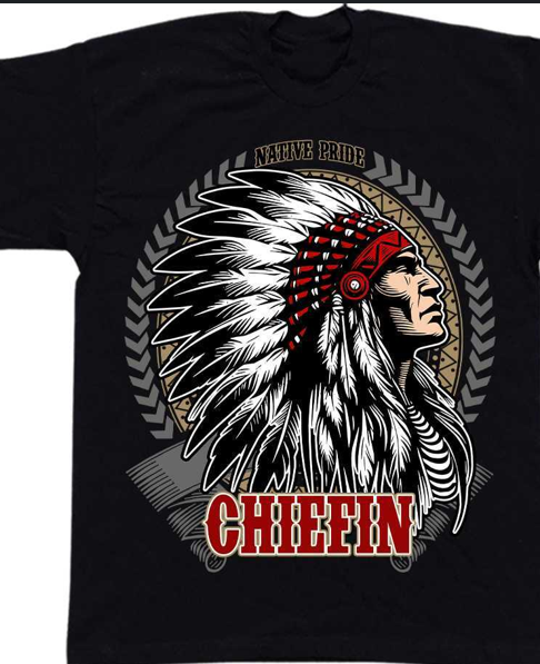 Native Pride Chiefin Tee