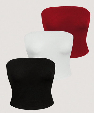 Crop Tube Top Plus