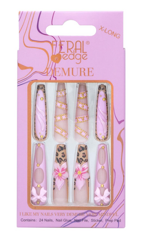 Feral Edge Demure Design Nail Decoration Set