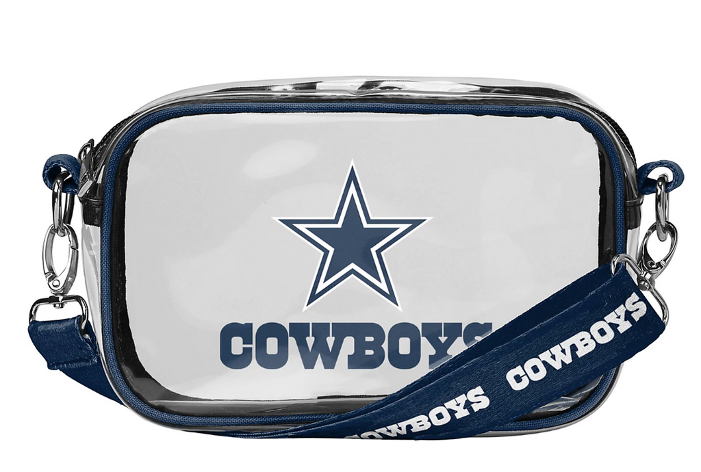 Dallas Cowboys Clear Camera Bag