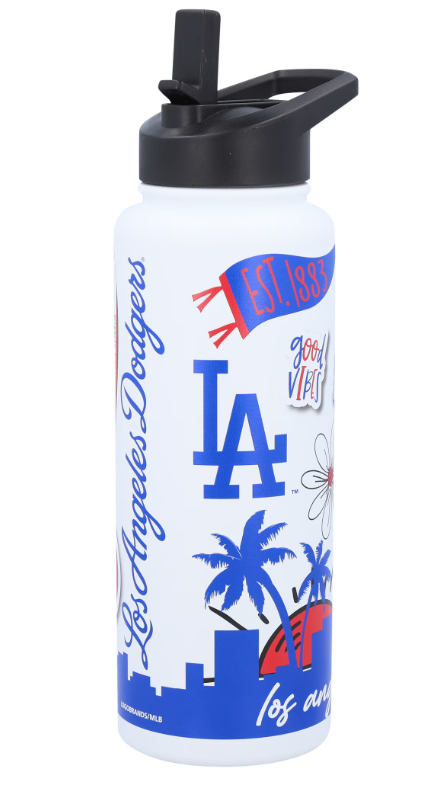 LA Dodgers 34oz SS Quencher Water Bottle Craze Fashion
