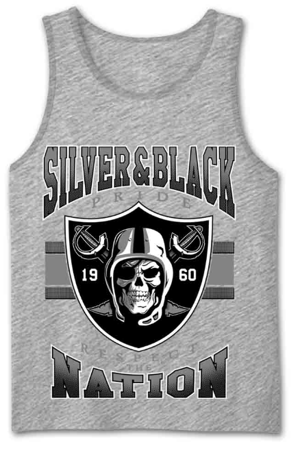 LV Raiders Respect The Nation Tank Top