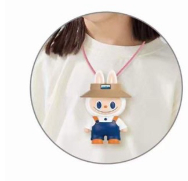 Labubu Fall In Wind Mini Fan