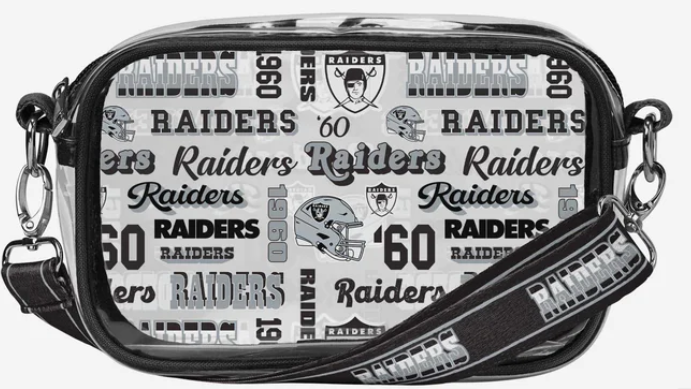 LV Raiders Clear Camera Bag