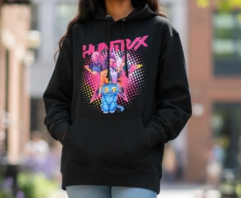 Youth K Pop Demon Hunters Huntrix Hoody