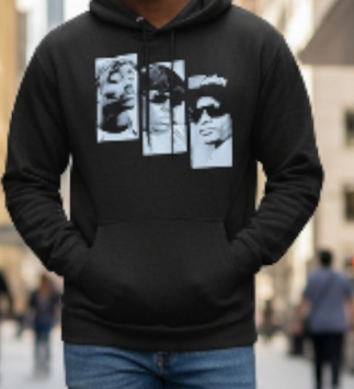 Hip Hop Legends Graphic Hoody