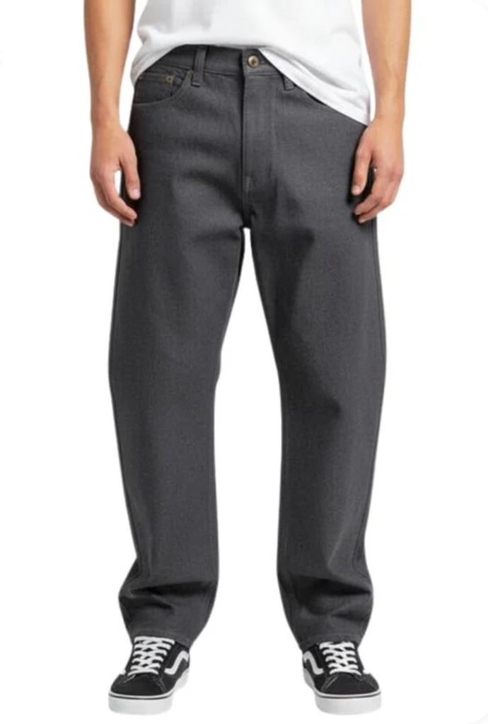 Knobetta Denim Pants Streight Leg Denim Charcoal