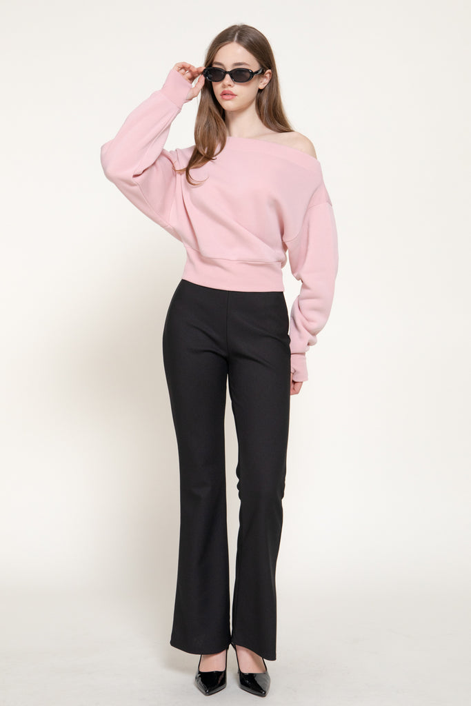 Long Sleeve Off Shoulder Top 15625