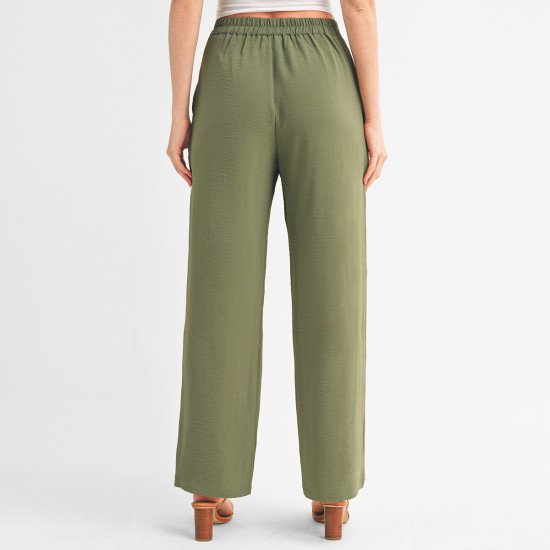 Relaxed Wide Leg Trouser Pants 74771