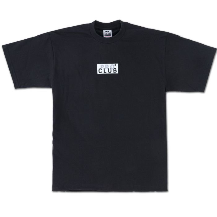 Pro Club Embroidered Box Logo Tee