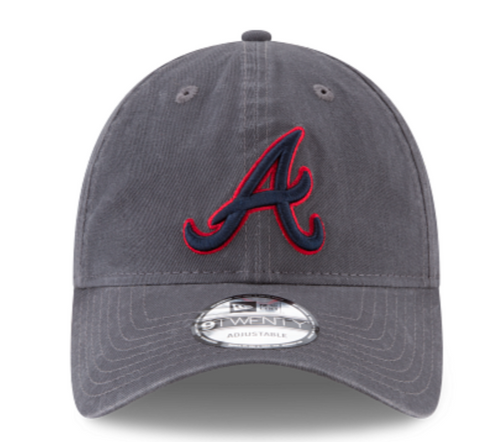 Atlanta Braves Charcoal 9Twenty Cap