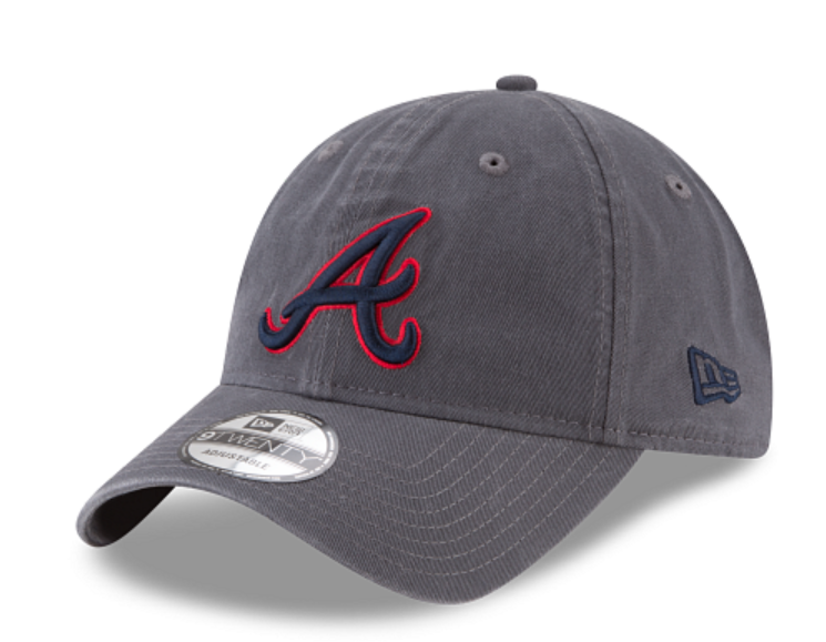 Atlanta Braves Charcoal 9Twenty Cap